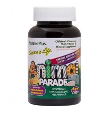 Nature's Plus Animal Parade Assorted Flavors 90 μασώμενες ταμπλέτες